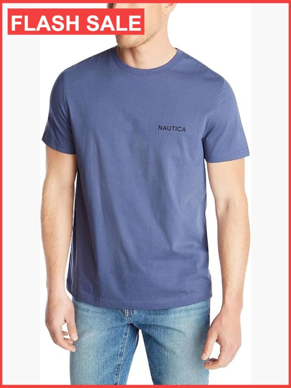 Men's Cotton Crew Neck Tee, Short Sleeve Pullover